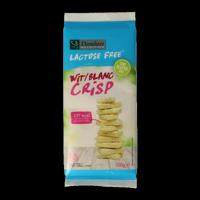 Witte chocoladetablet crisp gluten- en lactosevrij 100 Gram