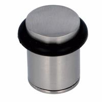AMIG Deurstopper/deurbuffer - D28mm - inclusief schroeven - antiek messing - Deurstoppers - thumbnail
