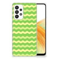 Samsung Galaxy A33 5G | TPU bumper | Waves Green