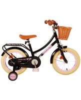 Volare excellent kinderfiets - meisjes - 14 inch - zwart Volare excellent kinderfiets - meisjes - 14 inch - zwart