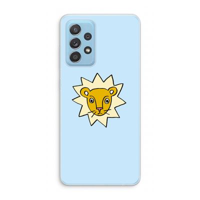 Kleine leeuw: Samsung Galaxy A73 Transparant Hoesje