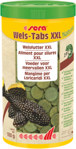 Sera Wels-Tabs XXL Nature 1000ml - Natuurvoer voor Bodemvissen Zonder Toevoegingen