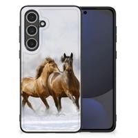 Samsung Galaxy S24 FE Dierenprint Telefoonhoesje Paarden