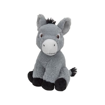 Pluche dieren knuffels Ezel van 24 cm - Pluche dieren knuffels Ezel van 24 cm -