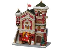 Union Fire Co. battery operated Led Kerst LEMAX - Lemax Union Fire Co. battery operated Led Kerst LEMAX - Lemax