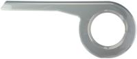 Hebie kettingscherm "381 / 385" chain guard 381/385 up to 44-48t silver