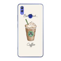 But first coffee: Honor Note 10 Transparant Hoesje