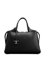 Tod's sac porté épaule à pendentif logo - Noir - thumbnail