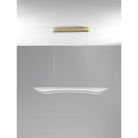 Lyora HanglampAgos goud met kunststof smal - 9054443