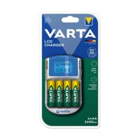 Oplader + Oplaadbare Batterijen Varta -POWERLCD (1 Stuks)