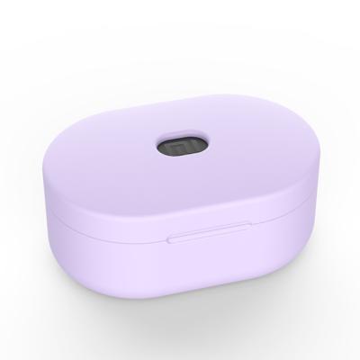 Siliconen Oplaaddoos beschermende case voor Xiaomi Redmi AirDots (paars)
