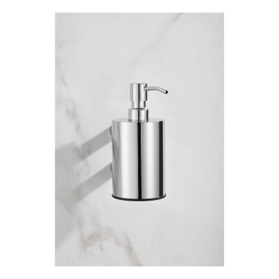 Zeepdispenser SaniClear Academy | Wandmontage | Messing | Rond | Chroom