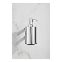 Zeepdispenser SaniClear Academy | Wandmontage | Messing | Rond | Chroom Zeepdispenser SaniClear Academy | Wandmontage | Messing | Rond | Chroom