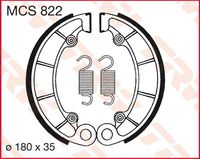 TRW Remschoenen, remblokken en voor de moto, MCS822 - thumbnail