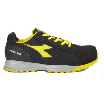 Diadora Werkschoen Glove Mds Text Low 181136 S1PS 80013 | Zwart 80013 | Maat 38 - 8053607611935