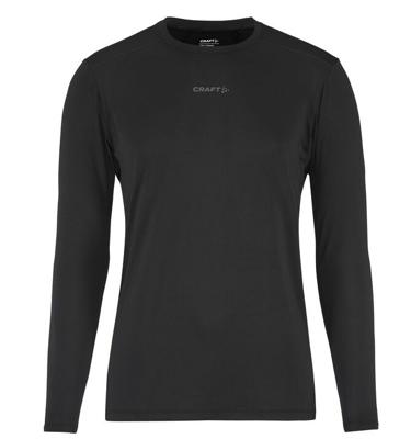 Craft ADV Essence 2 hardloopshirt lange mouw zwart heren XL