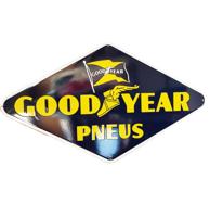 Goodyear Pneus Emaille Bord - 80 x 47cm