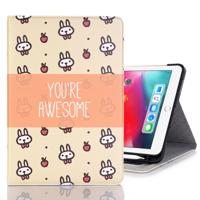 Konijnen patroon horizontale Flip leren Case voor iPad Pro 11 inch (2018) met Card Slots & houder & portemonnee & Foto Frame & stylushouder