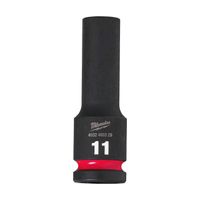 Milwaukee Accessoires SHOCKWAVE Krachtdop 1/2" lang 11 mm | 1 stuk - 4932480329