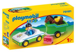 PLAYMOBIILÂ® 70181 Wagen met paardentrailer