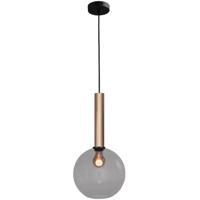 Masterlight Hanglamp Ø 25cmBella 2 Messing goud met smoke glas - 2980-02-05-25