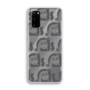 Cats: Samsung Galaxy S20 Transparant Hoesje
