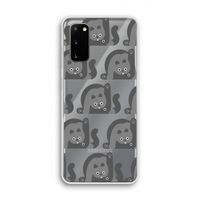 Cats: Samsung Galaxy S20 Transparant Hoesje