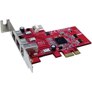 Renkforce 3 poorten FireWire 800-controllerkaart PCIe