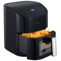 MOA Airfryer - PerfectFry - 4.5L - Heteluchtfriteuse - Met kijkvenster - 1600W - Zwart - PFS5