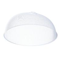 Bellatio Design Vliegenkap/voedselkap tegen insecten - RVS - wit - D35xH16cm