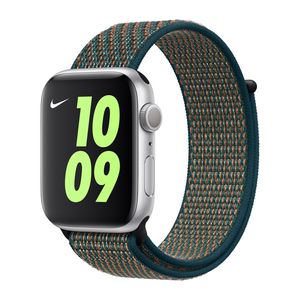 Apple origineel Nike Sport Loop Apple Watch 38mm / 40mm / 41mm Hyper Crismon / Neptune Green - MXN22ZM/A