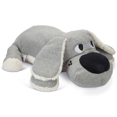 Honden knuffel XL Hond, grijs