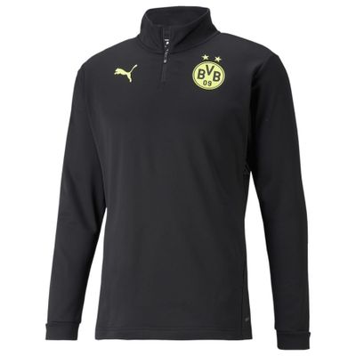 Dortmund Trainingsshirt Kwartrits Pre Match - Zwart/Geel