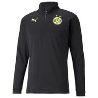 Dortmund Trainingsshirt Kwartrits Pre Match - Zwart/Geel - thumbnail