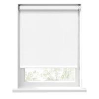 Leen Bakker - Rolgordijn Latina Verduisterend - (10043) - Polyester - Wit - 120x10x10 Cm