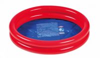 Wehncke opblaaszwembad junior 60 x 15 cm PVC rood/blauw Wehncke opblaaszwembad junior 60 x 15 cm PVC rood/blauw
