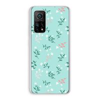 Small white flowers: Xiaomi Mi 10T 5G Transparant Hoesje