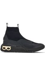 Ferragamo baskets Cosma Sock - Noir