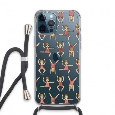 Gymboys: iPhone 13 Pro Max Transparant Hoesje met koord