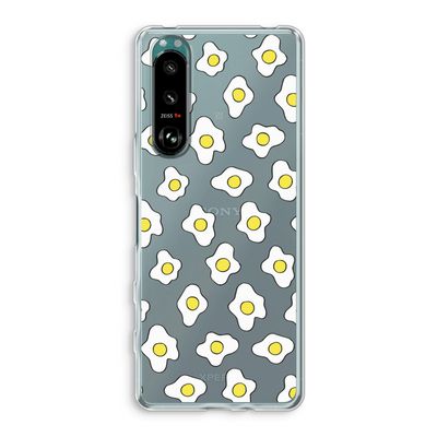 Spiegeleitjes: Sony Xperia 5 III Transparant Hoesje