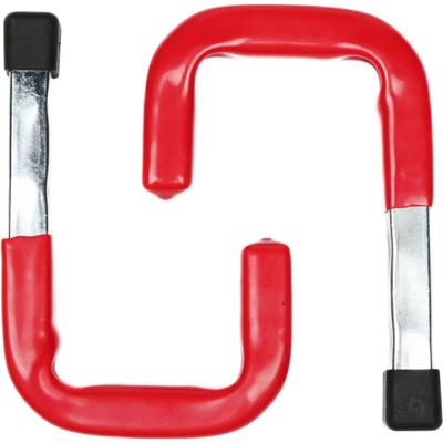 Benson ophanghaak - 2x stuks - gereedschapshaak - metaal - schuur / werkplaats