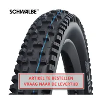 SCHWALBE Vouwband nobby nic super trail 27.5 x 2.40" / 62-584 mm - zwart
