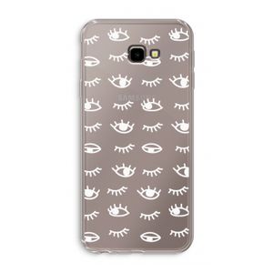 Eye pattern #3: Samsung Galaxy J4 Plus Transparant Hoesje