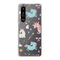 Fantasiewereld: Sony Xperia 1 III Transparant Hoesje
