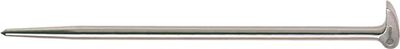 Promat/Tecwerk Rolkopkoevoet | lengte 400 mm | d. 14 mm vernikkeld - 4000812549