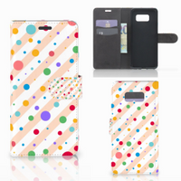 Samsung Galaxy S8 Plus Telefoon Hoesje Dots - thumbnail