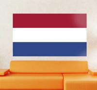 Muursticker vlag Nederland - thumbnail