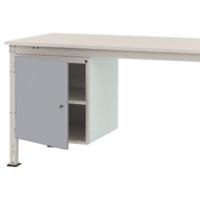 Manuflex ZB4964.9006 Behuizing onderbouw universele stationair, gebruiksh. 500 mm met 1 deur rechts vastgemaakt. Voor tafel diepte 800 mm