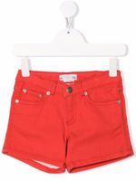 Bonpoint short en jean à coupe slim - Rouge