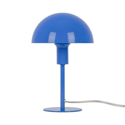 Kleine tafellamp met schakelaar en E14 fitting Nordlux Ellen mini blauw 25 cm